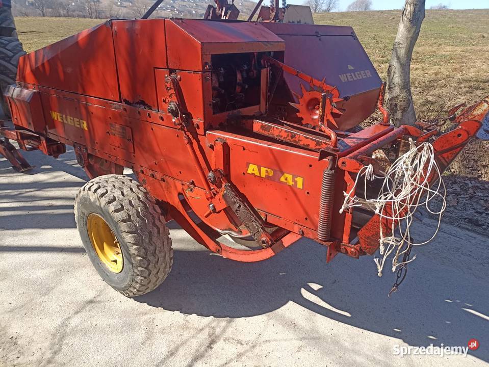 Prasa kostkująca Welger Ap 41 nieuszkodzony Pisarzowa