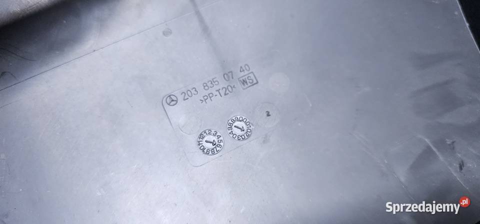 Obudowa filtra kabinowego mercedes w203 Zbąszyń