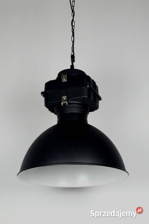 Lampa wisząca STORAGEN XL duży czarny z puszką Nowe