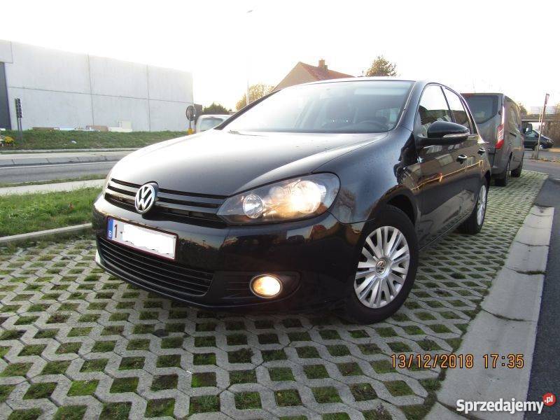 Czarny vw golf 6 z Belgii 2011 185 jeden 185000km Golf Mszana Dolna