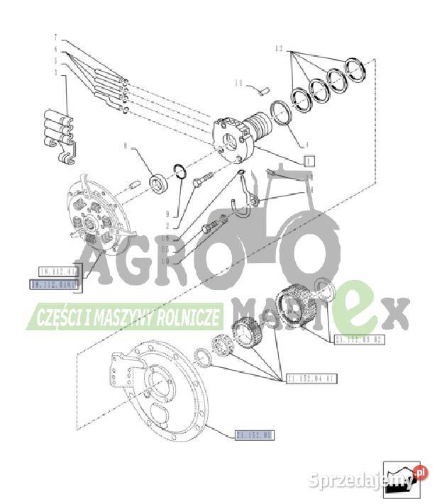 47633206 47136814 KOLEKTOR CNH dolnośląskie Wichrów sprzedam