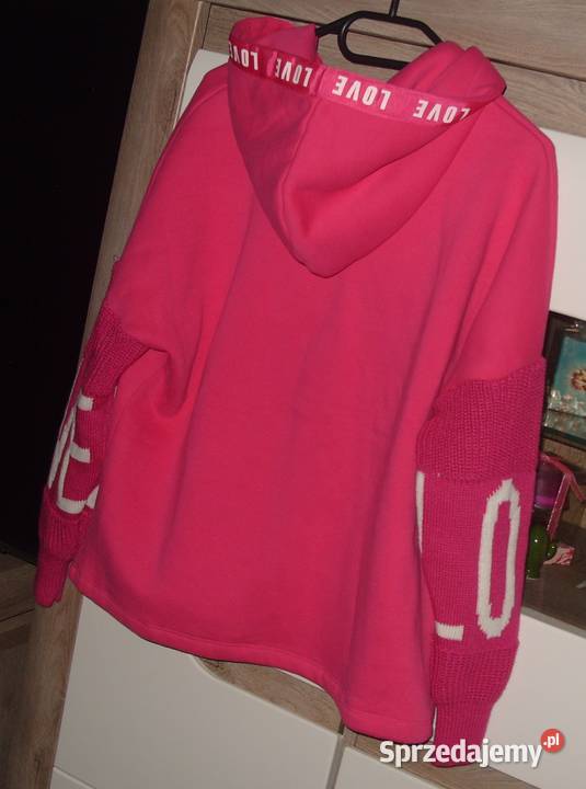 ciepła bluza THE WESS sweterkowe rękawki r ML Rawicz