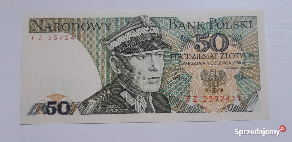 50 1986 seria FZ kujawsko-pomorskie Koronowo