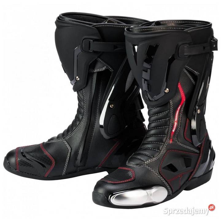 Buty motocyklowe FLM Sport 30 black Polo 39 47
