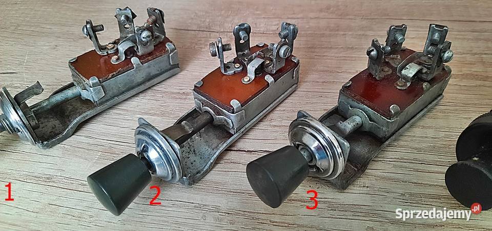 Wyłącznik wyciągany świateł dwustopniowy Układ elektryczny Części sprzedam