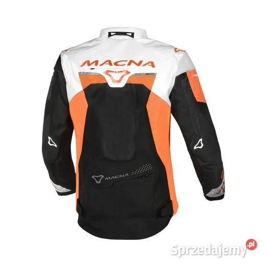 KURTKA MACNA KOLOR BLACK ORANGE i BLACK GREY L Mrągowo