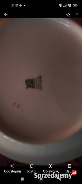 Wielka miska salaterka porcelana Włocławek Wrocław