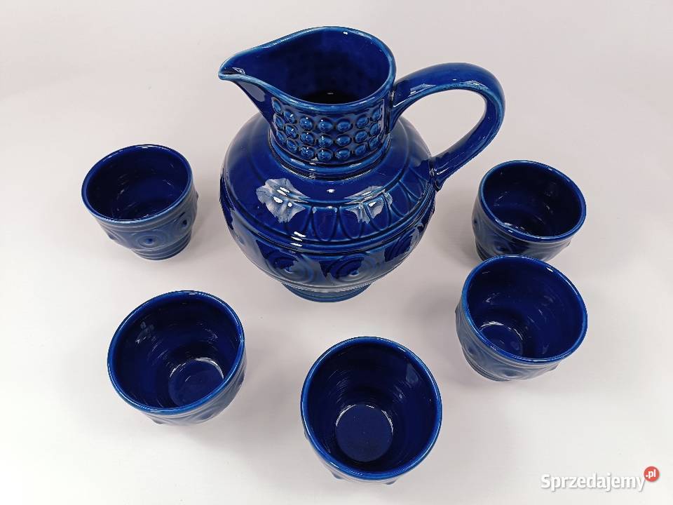 Ceramiczny zestaw do napojów vintage lubuskie Zielona Góra
