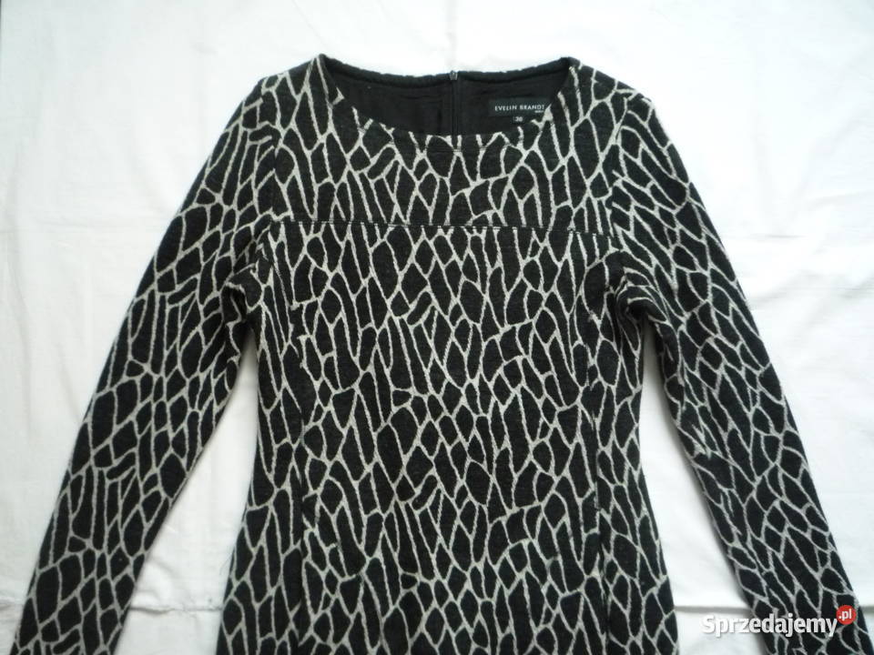 Evelin Brandt 36S Długa sukienka zimowa Czarna