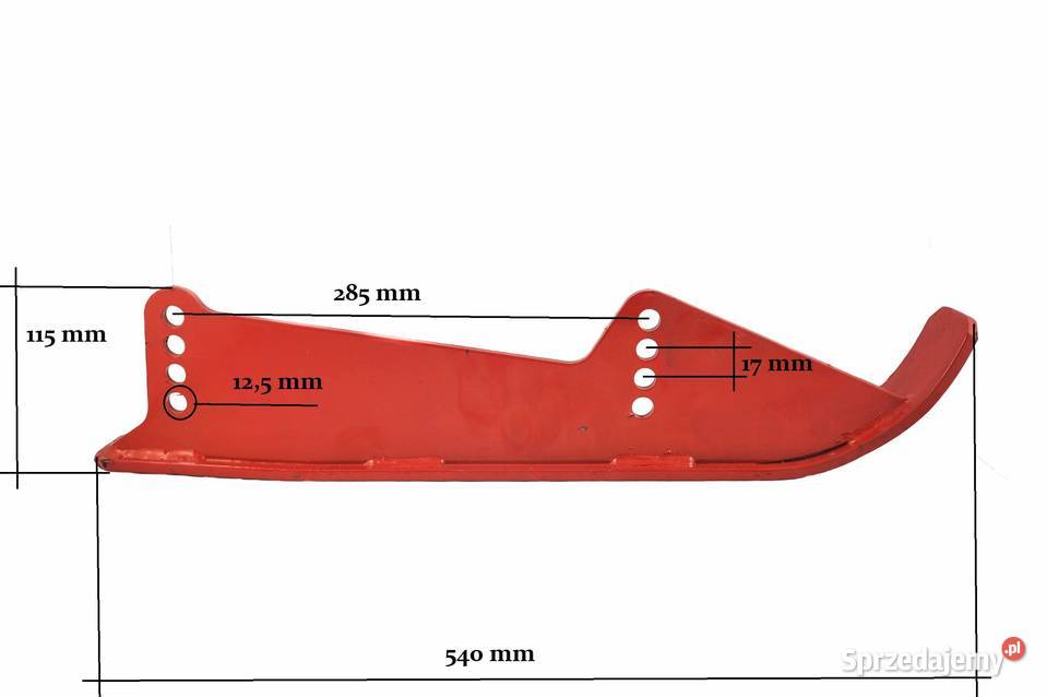 Płoza do kosiarki bijakowej AG AGF