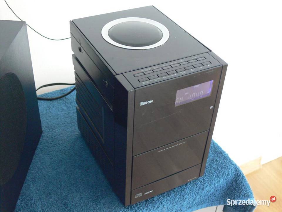 Wieża audio Tevion z kol sub USB CD mp3 Wieże i miniwieże Jasło