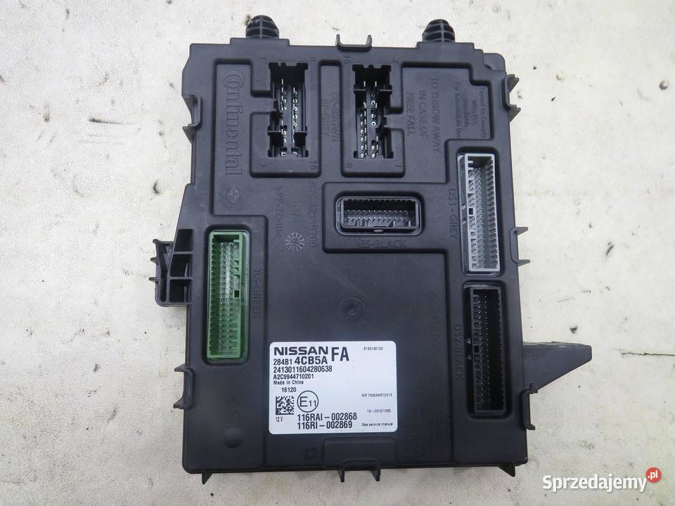 MODUŁ STEROWNIK BSI NISSAN XTRAIL III T32 lubelskie