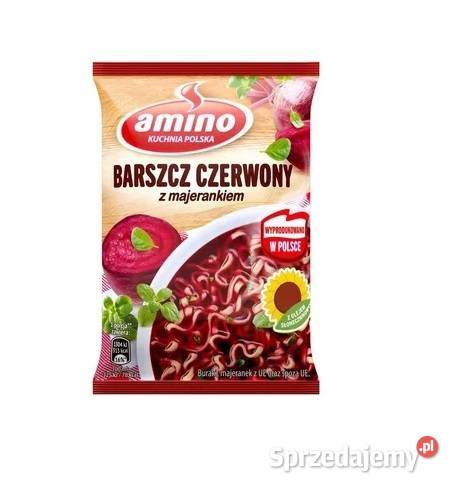 Zupa chińska zupka Amino grzybowa gulaszowa wielkopolskie Stare Miasto