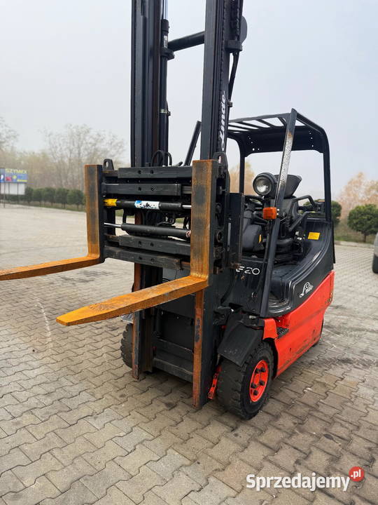 wózek widłowy elektryczny LINDE E20 przesuw