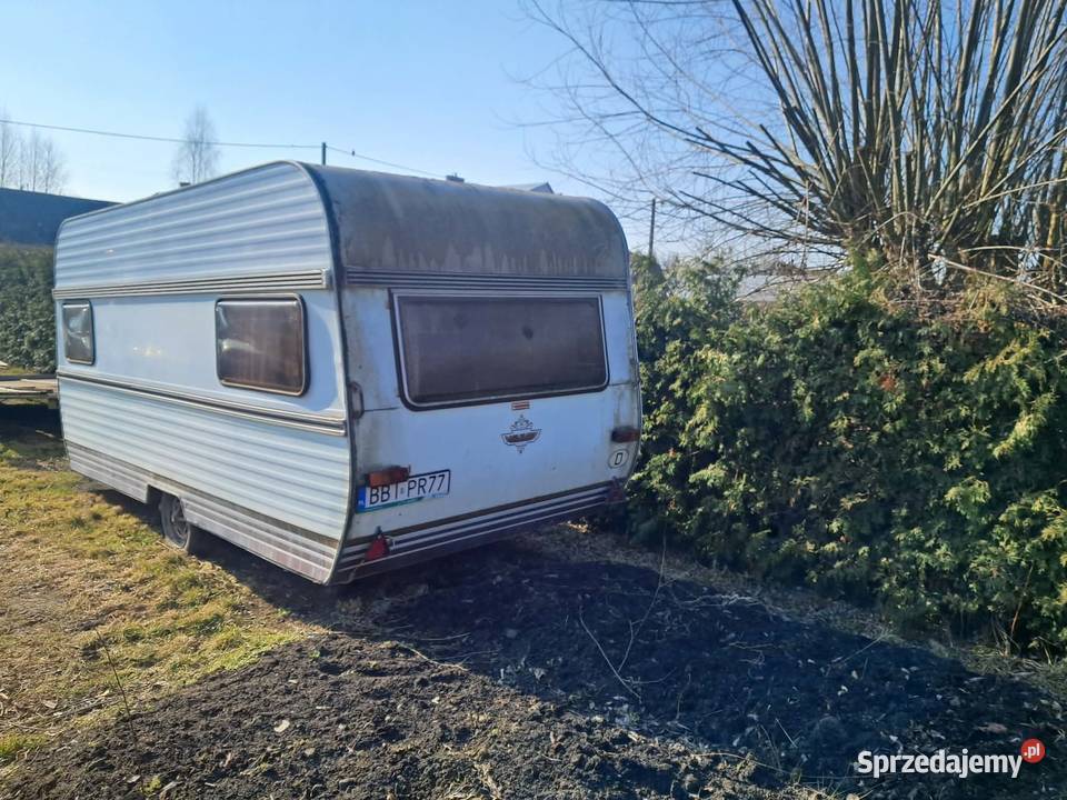 Przyczepa kempingowa Hobby 460 Okazja Przyczepy Bielsk Podlaski sprzedam