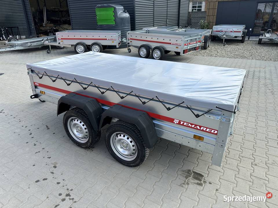 TEMARED PRO 26122 przyczepa z plandeką płaską Cegielsko