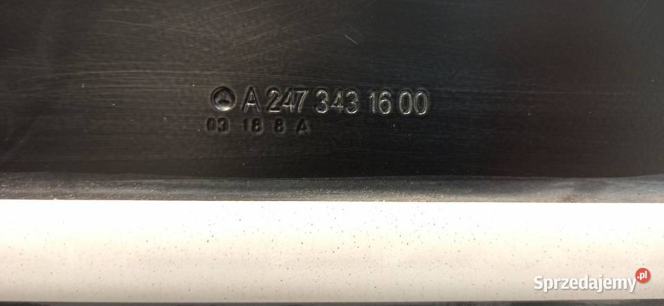 MERCEDES VITO W447 OSŁONA BATERII DOLNA Podszybia