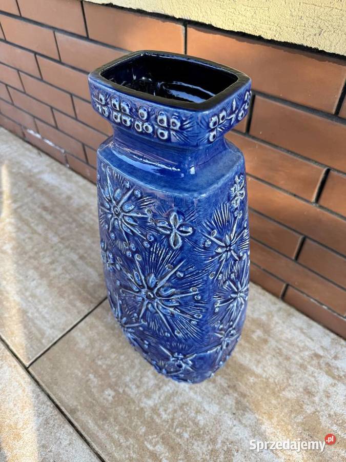 Wazon ceramiczny wysoki dzban na kwiaty stylowy Garwolin