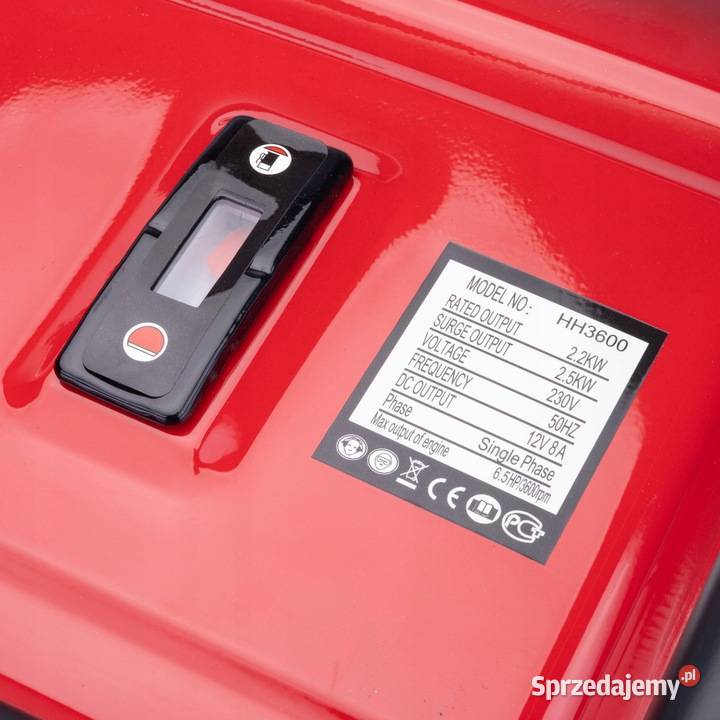 Agregat PRĄDOTWÓRCZY Generator 2500W 230V HE1004 Katowice