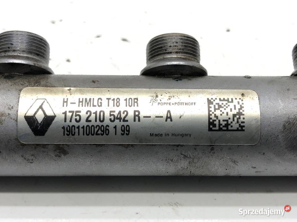 LISTWA WTRYSKOWA OPEL VIVARO B 175210542R 16 121 Listwy wtryskowe