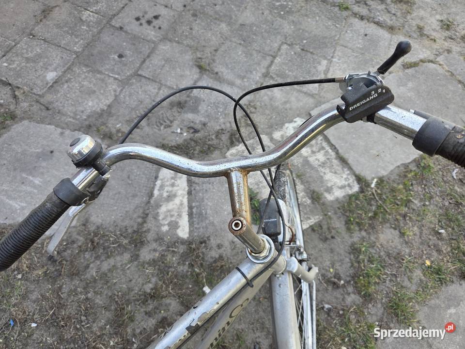 Rower miejski męski na wąskich oponach Rowery i akcesoria Zaborowice