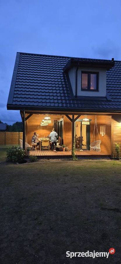 Nowy naturalny dom jezioro Serwy k Augustowa Serski Las