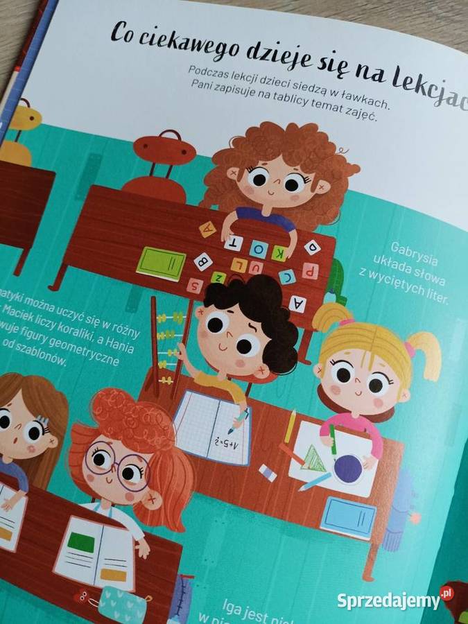 W szkole jest fajnie Anna Korycińska Książki dla dzieci Płock