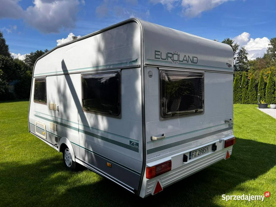 przyczepy kempingowe Eurohover Euroland 430 Motoryzacja Sulechów sprzedam