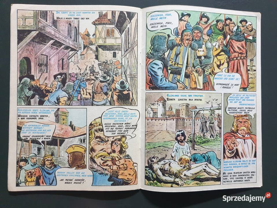 Władysław Łokietek Ladislaus Ellenlang komiks pomorskie