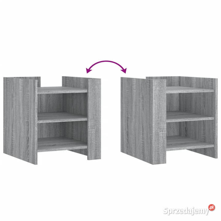 Szafka nocna szary dąb sonoma 45x50x50 WM848295 Meble Warszawa