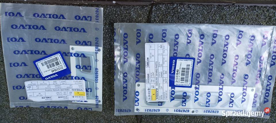 Volvo XC60 napisy pokrywy tylnej lampka tył led Łódź sprzedam