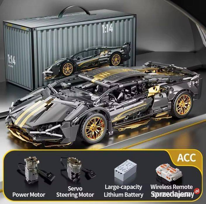 Klocki Technic Lamborghini Sian zestaw sterujący Częstochowa sprzedam