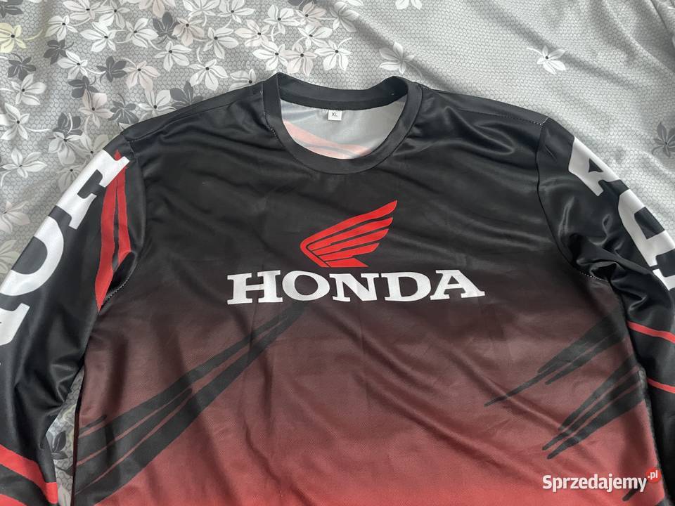 Koszulka motocyklowa HONDA dłrękaw Nowa Sól