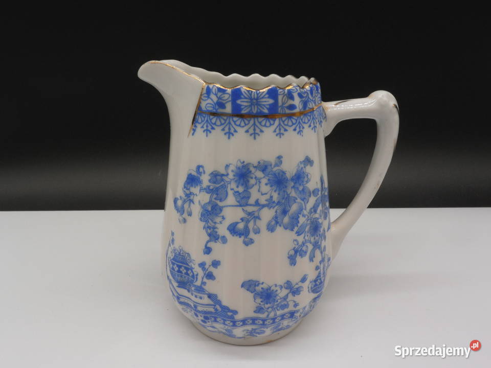 Dzbanek na mleko z porcelany China Blau Raszków