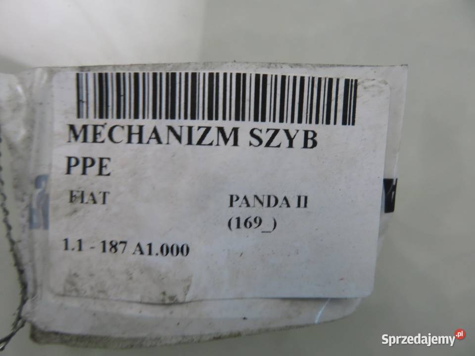PODNOŚNIK SZYBY PRAWY PRZEDNI FIAT PANDA II małopolskie
