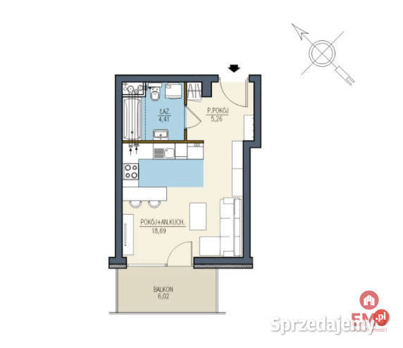 Mieszkanie Białystok 2836m2 2 pokoje Sprzedaż