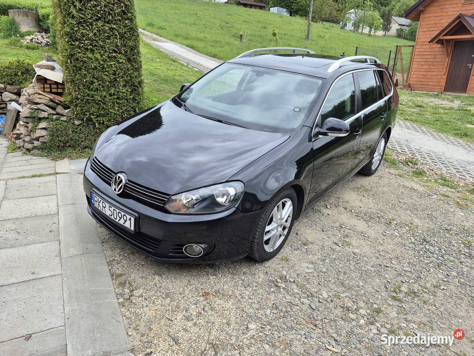 VW GOLF 6 16 TDI Variant 2011r doinwestowany 244000km podkarpackie Lubatowa