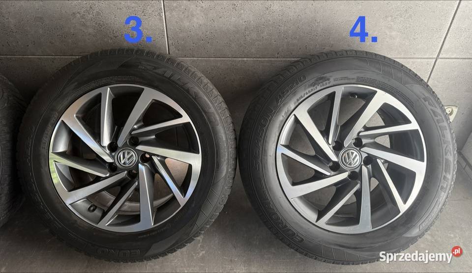 17 VW Tiguan oryginalne OEM 5x112 ET40 7J felgi