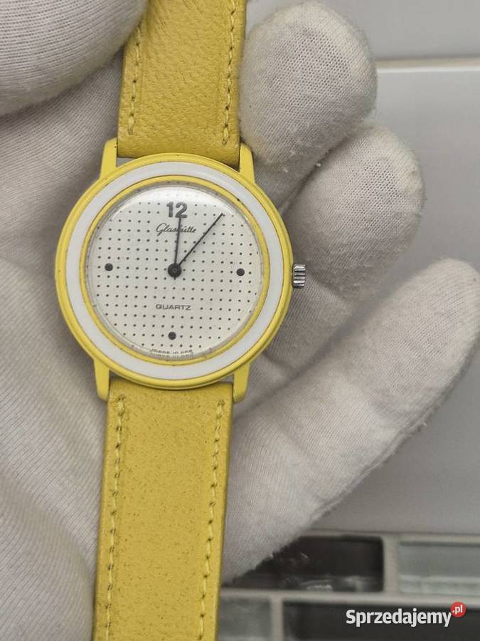 Piękny zegarek Glashutte Quartz Made in GDR Chorzów