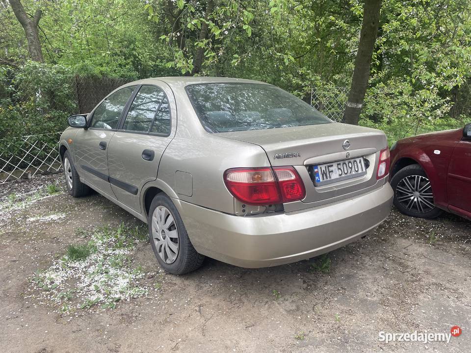 Sprzedam Nissan almera lift 2004 orginał Warszawa sprzedam