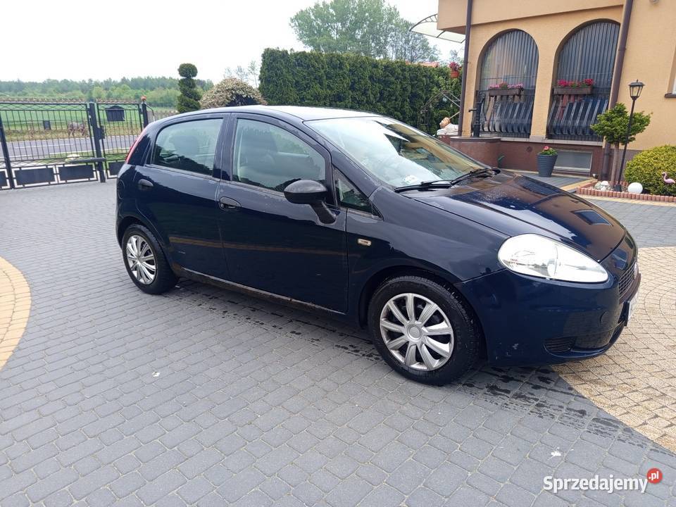 Fiat grande Punto 14 8v klimatyzacja mazowieckie Stary Łajszczew