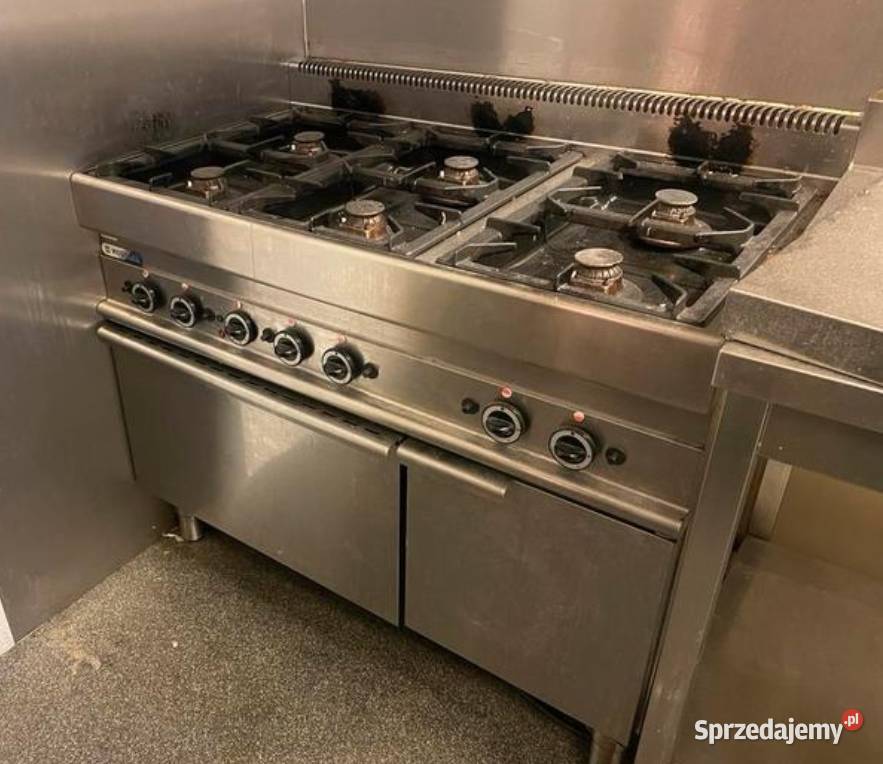 6 palnikowa Kuchnia gastronomiczna Modular z