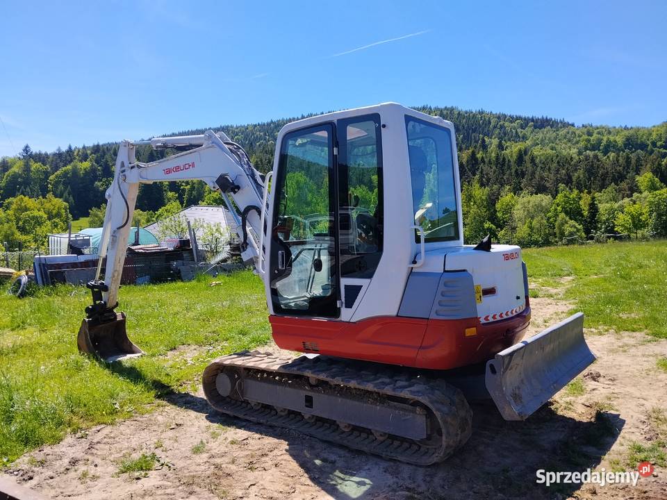 minikoparka takeuchi tb250 5 ton gasienicowa