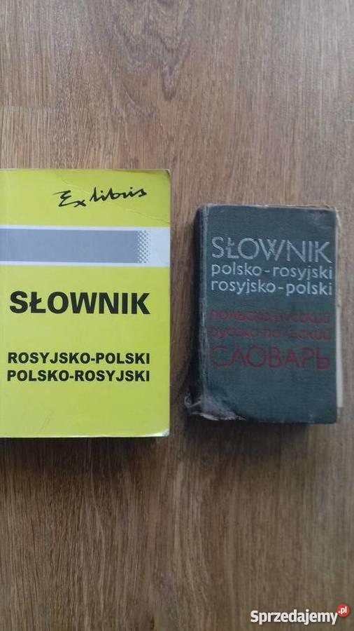 Słowniki 2 sztuki do Rosyjskiego