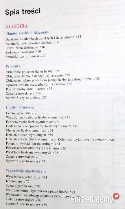 Matematyka wokół nas 1 Podręcznik gimnazjum A sprzedam