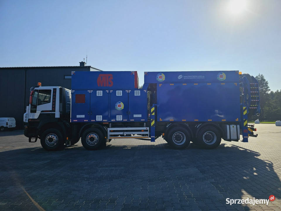 Iveco MTS 4 x turbina odkurzacz koparka ssąca świętokrzyskie Daleszyce