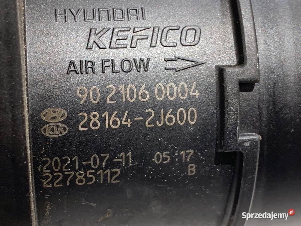 PRZEPŁYWOMIERZ KIA CEED 281642J600 15 160 Przepływomierze sprzedam