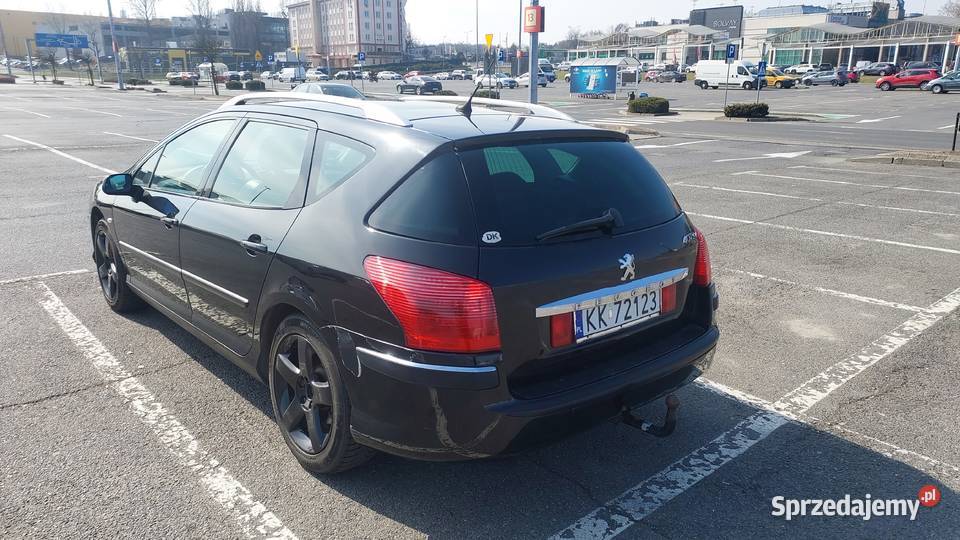 Peugeot 407 2006 30 LPG Automat Hak automatyczna Kraków