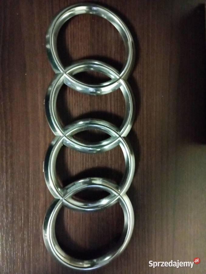 Emblemat znaczek Audi przód 4H0853608B pomorskie