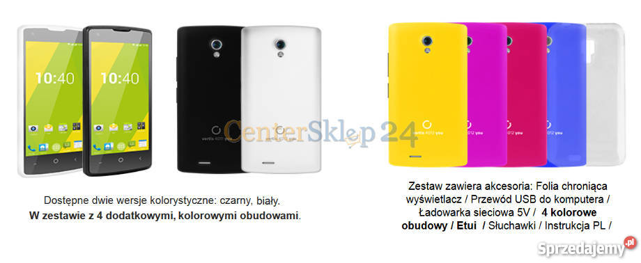 Smartfon OVERMAX VERTIS 4012 YOU 4x13 IPS Poznań